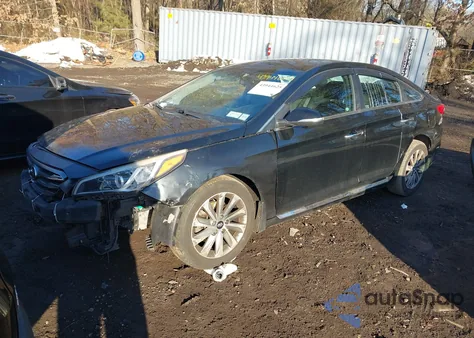 2015 Hyundai Sonata Sport из США, поврежденный, VIN 5NPE34AF7FH119876